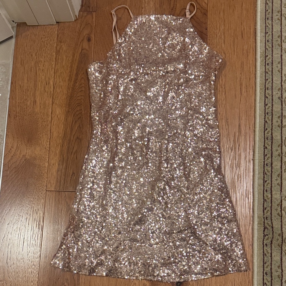 Lulus Sparkling Prom / Formal Sequin Dress size small
